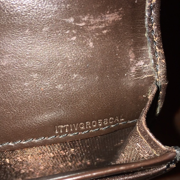 Burberry Vintage Classic Leather Striped Plaid Compact Snap Closure Wallet 😍😍 - Picture 7 of 14